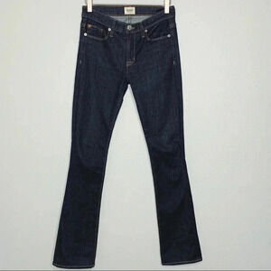 Hudson Jeans Elle Midrise Baby Boot Denim